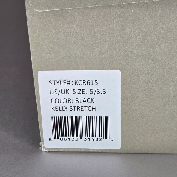 Kenneth Cole Big Girls' Kelly Stretch Black Boots - Picture 6 of 6